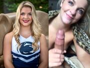 CPA Hannah Denk nude porn - sucking black cock