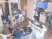IPCAM – Young American couple fucks in their bedroom