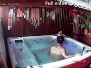 IPCAM – French blonde Milf gets fucked in a jacuzzi